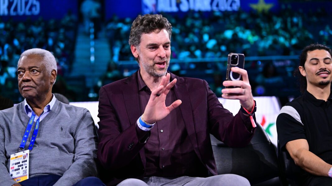 Pau Gasol, espectador de excepción en el arranque del All-Star en San Francisco