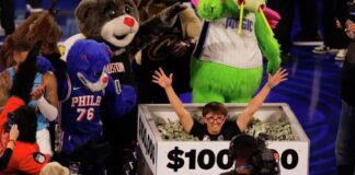 Un fan de la NBA gana 100.000 dólares en un concurso del All-Star