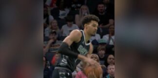 La NBA se está quedando en juego de niños para Wembanyama: taponazo sin moverse del sitio