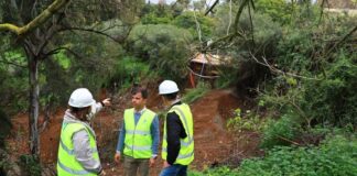 Marbella acomete con carácter de emergencia la estabilización de la calle Sierra Bermeja